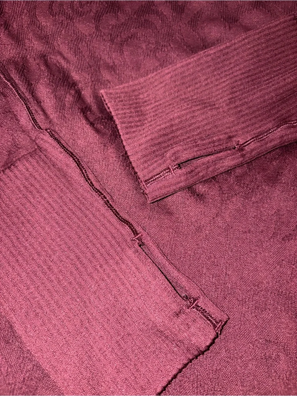lululemon athletica Long Sleeve Maroon Size 2